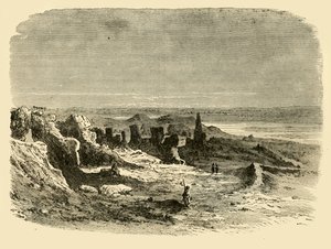 Ruinas en Sais, 1890