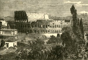 Ruinas del Coliseo, desde el Palatino, 1890 de Unbekannt