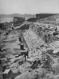 Ruinas del Gran Templo de los Misterios en Eleusis, 1913 de Unbekannt