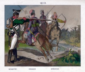 Soldados rusos de 1813