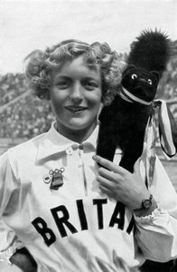 Ruthley Moris-Hancock, nadadora británica, Olimpiadas de Berlín, 1936 de Unbekannt