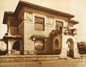 Casa Ryabushinsky, Calle Malaya Nikitskaya, Moscú, Rusia, 1902