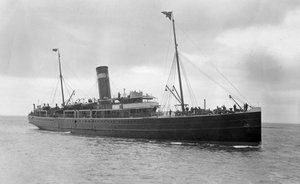 SS Duque de Connaught, servicio Fleetwood-Belfast de Unbekannt