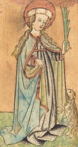 Santa Inés, c. 1450 de Unbekannt