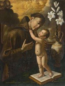 San Antonio de Padua con el Niño Jesús