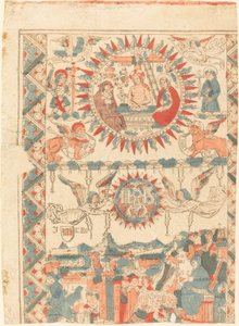 San Buenaventura llegando y predicando en Lyon, 1480-1490