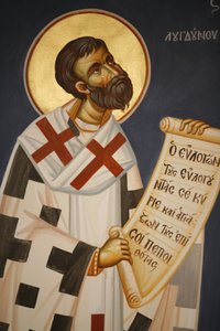 Icono de Santa Irene Lyon Francia de Unbekannt