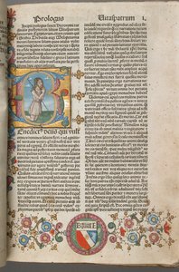Vidas de los Padres de San Jerónimo, italiano, 1483
