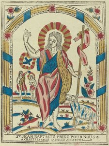 San Juan Bautista ruega por nosotros, c. 1820 de Unbekannt