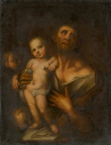 San José con el niño Jesús