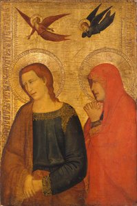 San Juan Evangelista y María Magdalena, ca. 1335-45 de Unbekannt