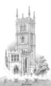 Santos María y Pedro, Wolverhampton. Staffordshire, c. 1850s