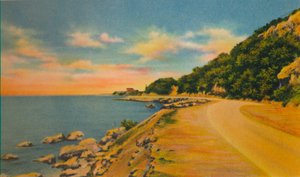 Carretera Salgar-Puerto Colombia, c1940s de Unbekannt