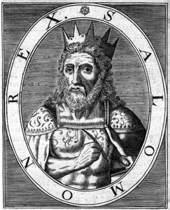 Salomón Rex. Retrato del Rey Salomón de Unbekannt