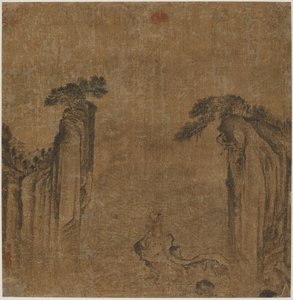 Saludando el amanecer sobre el mar, dinastía Ming, 1368-1644 de Unbekannt