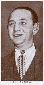 Sam Russell, manager de boxeo británico, 1938 de Unbekannt