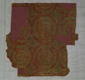 Samito con medallones de rosetas, siglos VII-VIII de Unbekannt