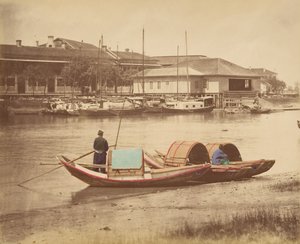 Sampán, años 1870 de Unbekannt