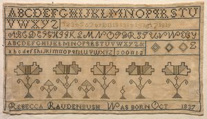 Muestrario, 1837