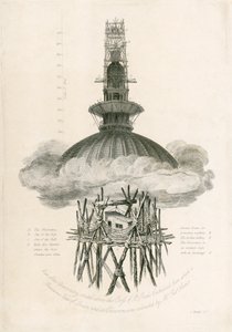 Observatorio de Samuel Rawle, Catedral de San Pablo, Londres, 1821 de Unbekannt