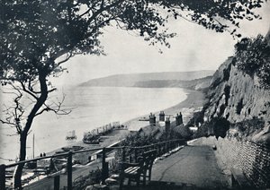 Sandown - La Playa de Baño, 1895 de Unbekannt