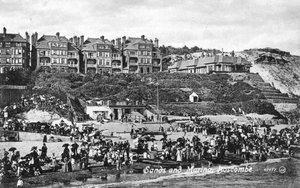 Arenas y marina, Boscombe, Bournemouth, Dorset, principios del siglo XX de Unbekannt