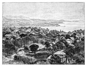 Isla Santa Cruz, c.1890 de Unbekannt