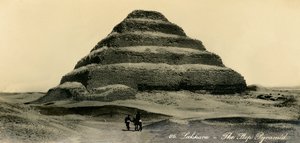 Saqqara - La Pirámide Escalonada, c1918-c1939