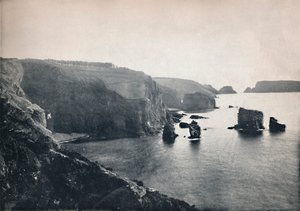 Sark - Las rocas de Autelets, 1895 de Unbekannt