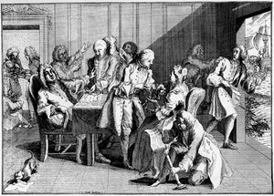 Sátira sobre Walpole, 1738, 1910 de Unbekannt