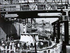 Central hidroeléctrica Sayano-Shushenskaya, URSS, años 1970 de Unbekannt