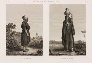 Mozo de cuadra, mujer del pueblo