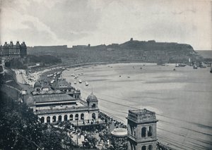 Scarborough - Vista general de la Bahía Sur, 1895 de Unbekannt