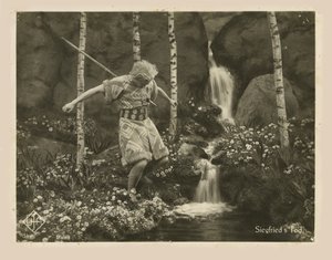 Escena de la película Die Nibelungen: Siegfried de Fritz Lang, 1924 de Unbekannt