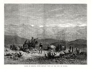 Escena en Bolivia, 1877