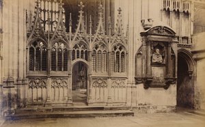 Escena de martirio, Catedral de Canterbury, 1929
