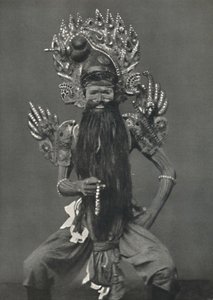 Actor como Guruswamin el superior de los maestros espirituales, 1926 de Unbekannt