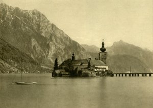 Castillo Ort, Traunsee, Alta Austria, c1935