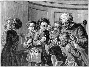 Escuela, principios del siglo XVIII, 1894 de Unbekannt
