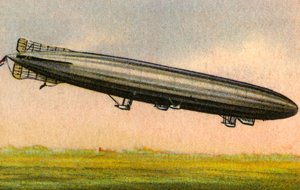 Dirigible Schütte-Lanz, c1915, 1932 de Unbekannt