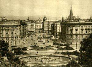 Schwarzenbergplatz, Viena, Austria, c. 1935 de Unbekannt