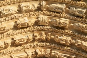 Esculturas. Catedral de San Esteban, Bourges, Francia de Unbekannt