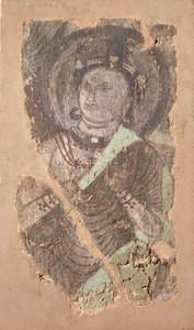 Bodhisattva sentado, ca. siglo VI-VII de Unbekannt