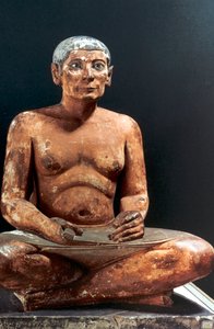Escriba sentado, Antiguo Egipto, V Dinastía, 2498-2345 a.C. de Unbekannt
