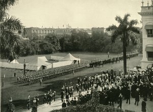 Segunda llegada de Lord Curzon a la Casa de Gobierno, 1904, 1925 de Unbekannt