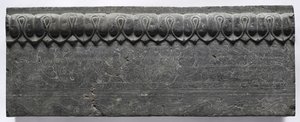 Sección de una plataforma de ataúd: Panel horizontal, 550-577