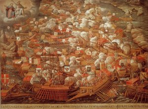 Batalla naval de Lepanto 1571 / Contemporáneo