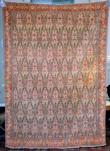 Alfombra Senneh, Irán, siglo XIX