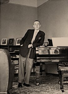 Sergei Rachmaninoff en la Villa Senar, 1939