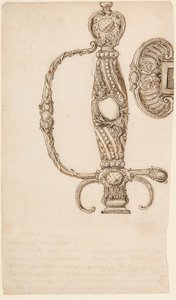 Conjunto de cuatro diseños para espadas pequeñas, ca. 1725-80